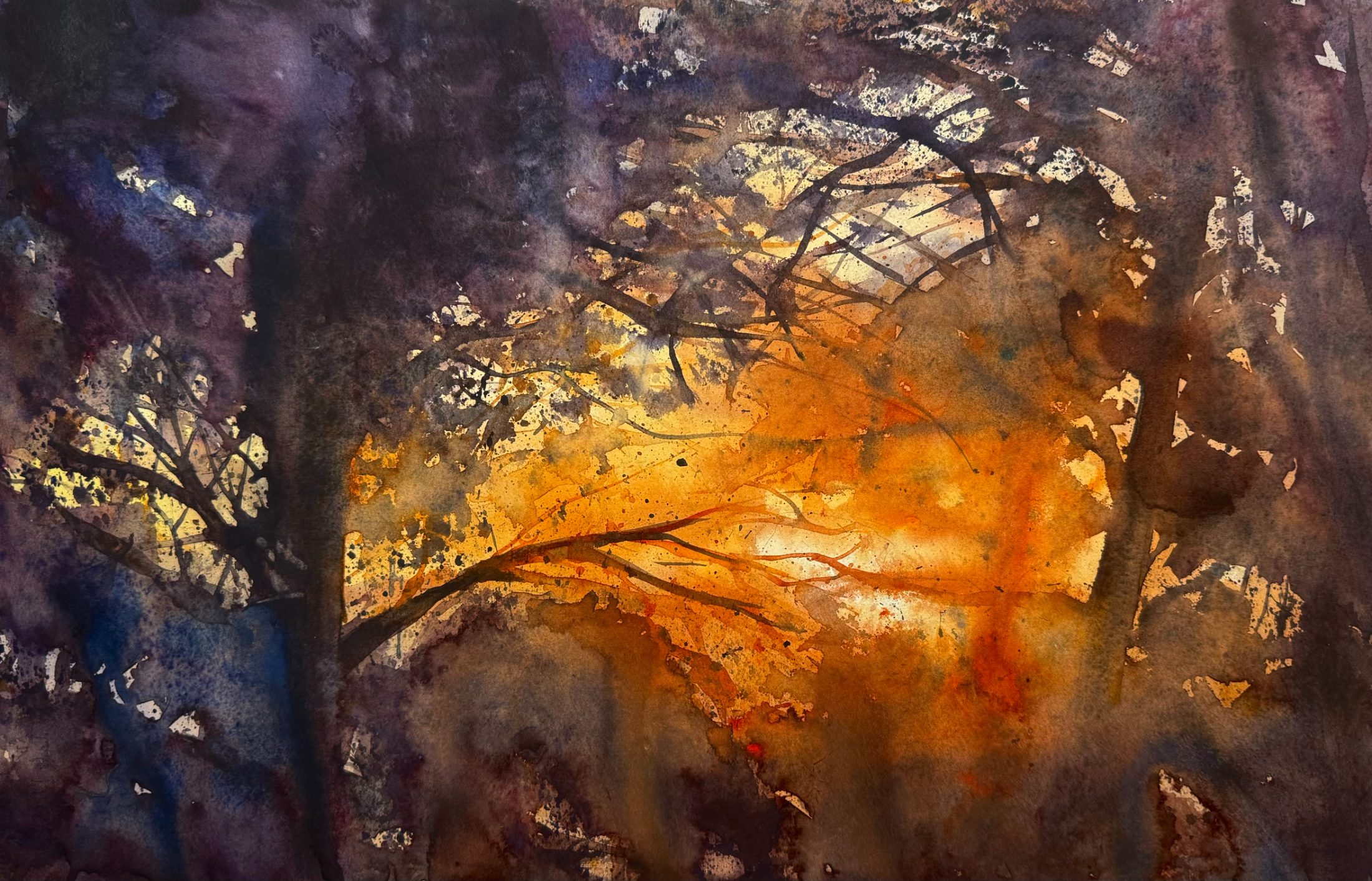 Höstskymning i Humlan