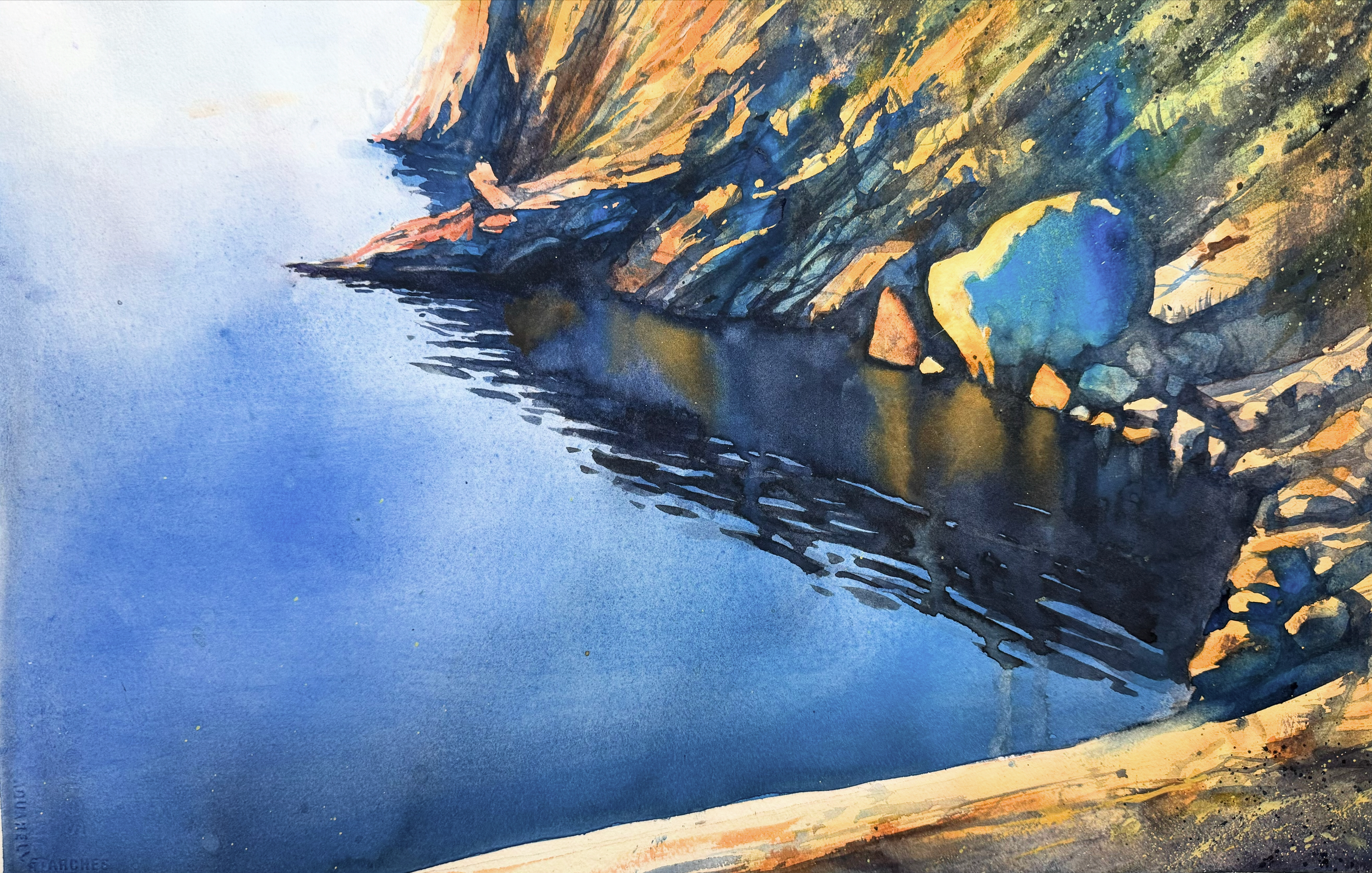 Sommarkväll på Saltö