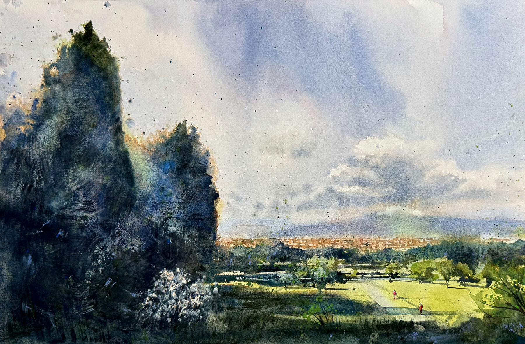 Boboliträdgården i Florens, Italien